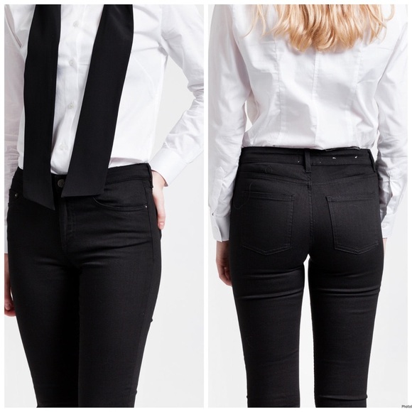 Acne Studios SKIN 5 BLACK Jeans Size 29/32 - Picture 2 of 13